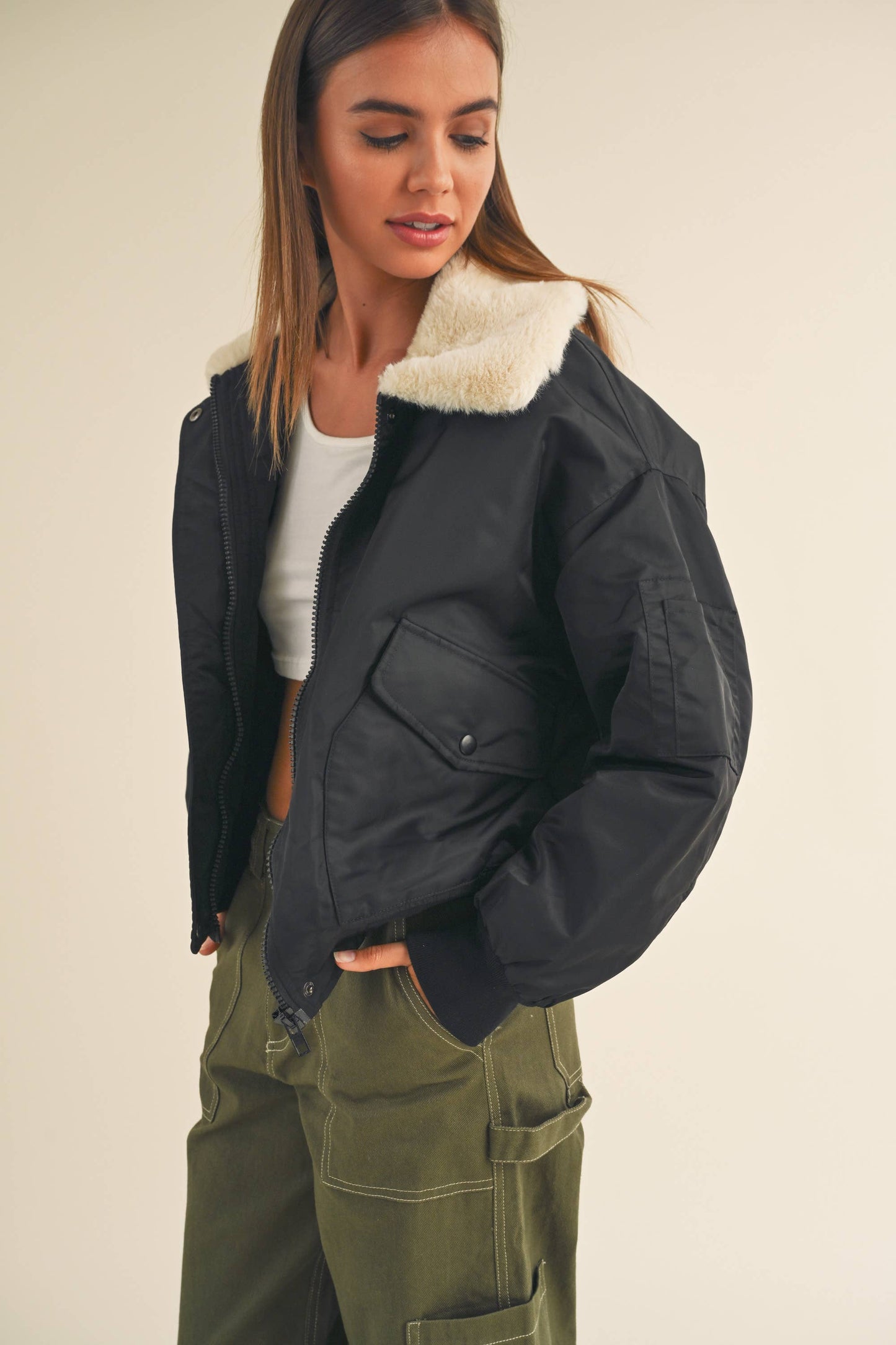 Fur Collared Bomber