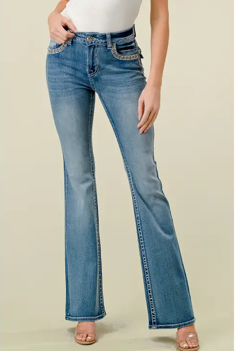 Bootcut Bling Jeans - Womens Westfield Eagle Brand